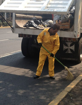 Barrido de vialidades